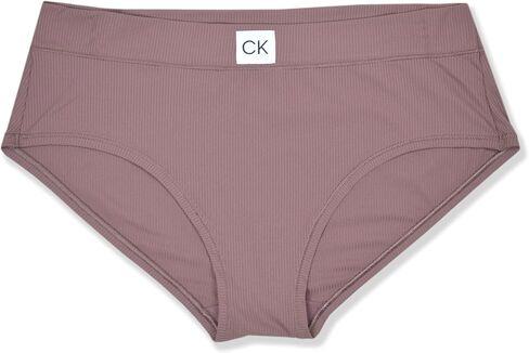 ملابس داخلية نسائية من Calvin Klein مكونة من 3 قطع من مزيج البوليستر المضلع منخفض الارتفاع، in Kuwait