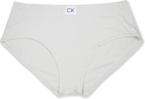 ملابس داخلية نسائية من Calvin Klein مكونة من 3 قطع من مزيج البوليستر المضلع منخفض الارتفاع، in Kuwait