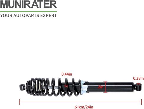 2 Pack Rear Shocks Replacement for 7043753 Replacement for Ranger 900 1000 in Saudi Arabia