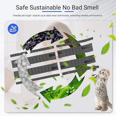 Xipoo Door Sill Protector Compatible with 2021-2026 Ford F150 Car Door Protector TPE Car Threshold Protector Entry Guard Replacement for 2021-2026 Ford F-150 Accessories in Saudi Arabia
