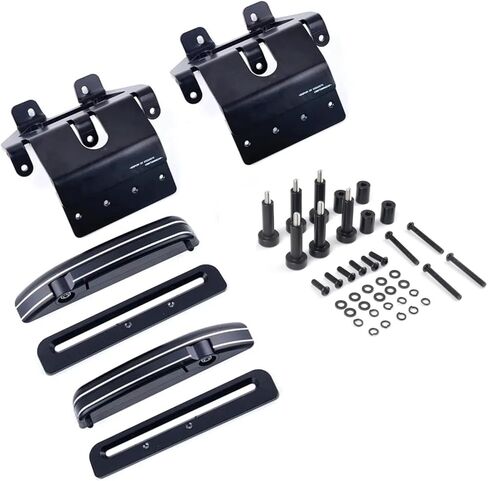 Panical Flip Highway Pegs Adjustable Foot Pedals For Honda Goldwing GL1800 GL1800B F6B 2021-2026 Aluminum Alloy Black in Saudi Arabia