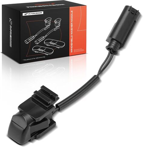 A-Premium Windshield Wiper Nozzle Compatible with Mercedes-Benz C350, C280, C230, E350, E320, E500, E55 AMG, E63 AMG, CLS550, CLS63 AMG, CLS500, Spray Jet Heating, Replace# 2118600147 in Saudi Arabia