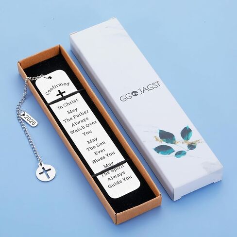 Confirmation Gifts for Kids Teenager Girls Boys Christian Bookmark Easter Gifts Confirmed in Christ Bookmark Baptism First Communion Gifts Religious Bible Verse Bookmark Gifts Christmas Gifts in Kuwait