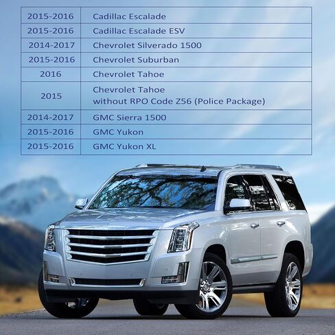 K500245 Front Lower Ball Joints Control Arm Ball Joint Replacement for 2014-2017 Chevrolet Silverado 1500 GMC Sierra 1500;2015-2016 Suburban Cadillac Escalade& ESV GMC Yukon &XL in Saudi Arabia
