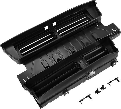 مصراع شبكة المبرد HECASA متوافق مع 2017-2020 Ford Fusion و2019-2020 Ford SSV Plug-In الهجين/مستجيب الشرطة الهجين لاستبدال HS7Z-8475-C HS7Z8475A مصراع الهواء المبرد in Kuwait