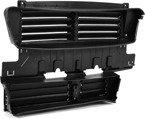 مصراع شبكة المبرد HECASA متوافق مع 2017-2020 Ford Fusion و2019-2020 Ford SSV Plug-In الهجين/مستجيب الشرطة الهجين لاستبدال HS7Z-8475-C HS7Z8475A مصراع الهواء المبرد in Kuwait