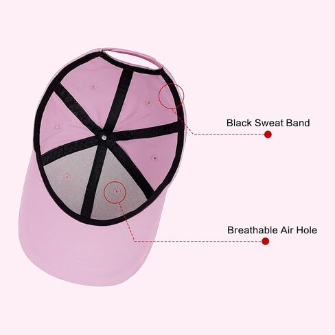 Sorority Trucker Baseball Hat AKA Sorority Gifts for Women, Embroidered Adjustable Cotton Cap Pink AKA Paraphernalia Apparel Accessories in Kuwait