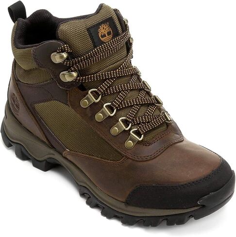 حذاء المشي لمسافات طويلة Keele Ridge المقاوم للماء للرجال من Timberland، بني داكن محبب بالكامل، الولايات المتحدة in Saudi Arabia