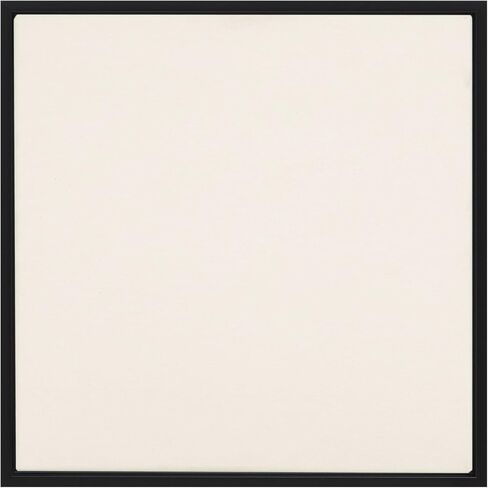 حزمة قيمة من قماش Pixy مكونة من 32 × 32 قماشًا ممتدًا بعمق 1-1/4 (1.25) بوصة وإطار عائم للوحاتك/الأعمال الفنية/فن الحائط/ديكور الحائط (أسود، 32 × 32 بوصة، مربع) in Kuwait