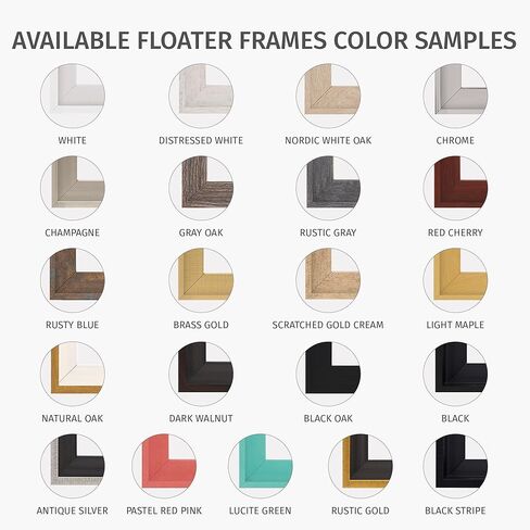 حزمة قيمة من قماش Pixy مكونة من 32 × 32 قماشًا ممتدًا بعمق 1-1/4 (1.25) بوصة وإطار عائم للوحاتك/الأعمال الفنية/فن الحائط/ديكور الحائط (أسود، 32 × 32 بوصة، مربع) in Kuwait