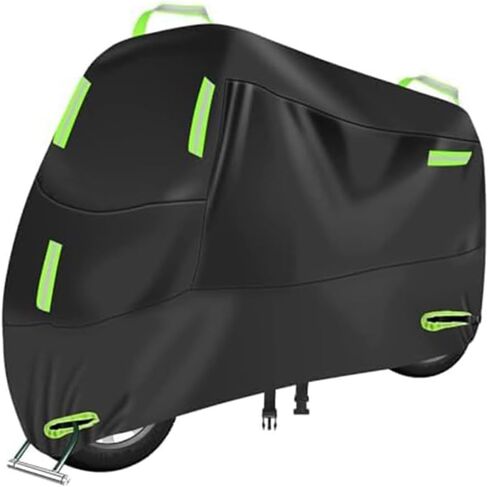Motorcycle Cover for Piaggio Beverly 400 2008-2019 2020 2021 2022 2023 2024 2025 2026, Waterproof Dustproof Moped Cover Outdoor All Season Protective Motorcycles Accessories,C in Saudi Arabia