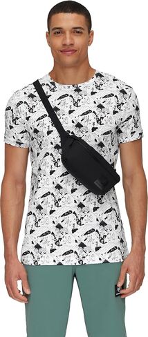 Mammut Xeron Classic Waistpack - Lightweight, Water-Repellent Waist Bag with Zippered Pockets, Black, 2 Liters in Saudi Arabia