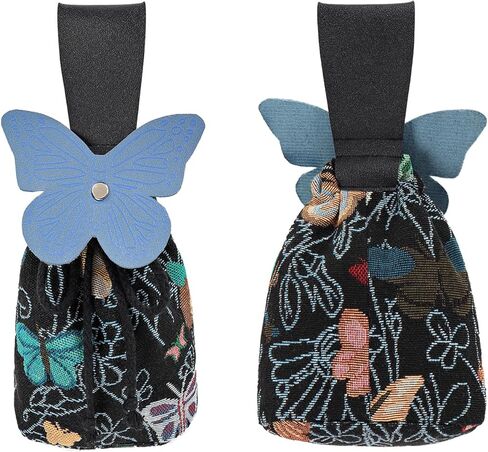 Renaissance Belt Pouch Ren Faire Pack Medieval Butterfly Waist Bag Vintage Coin Purse LARP Halloween Accessories (C) in Saudi Arabia