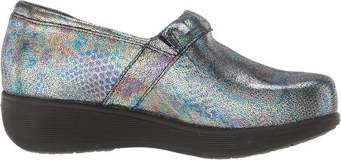 SoftWalk Women's Meredith Sport Clog, Iridescent, 8.5 in Saudi Arabia