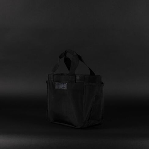 حقيبة حمل صغيرة من WOLFpak (شبكة) حقيبة شبكية قابلة للتنفس، قابلة لإعادة الاستخدام وخفيفة الوزن، مثالية للأطعمة الشهية والشاطئ والبقالة والتخييم والاستاد والمهرجانات والمنتزهات الترفيهية - منظم شفاف متعدد الأغراض in Saudi Arabia