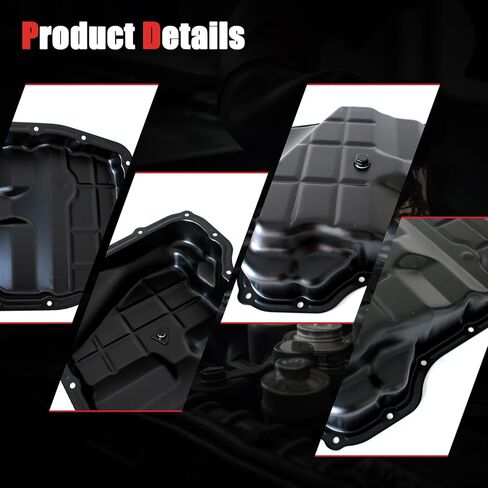 وعاء زيت ناقل الحركة AUCERAMIC 265-870 5&6 سرعات مع قابس تصريف مناسب لـ 2011-2018 Ram 1500 2500 3500 داكوتا، دودج داكوتا دورانجو، جيب كوماندر جراند شيروكي 65RFE 68RFE 545RFE 4736676AA in Kuwait