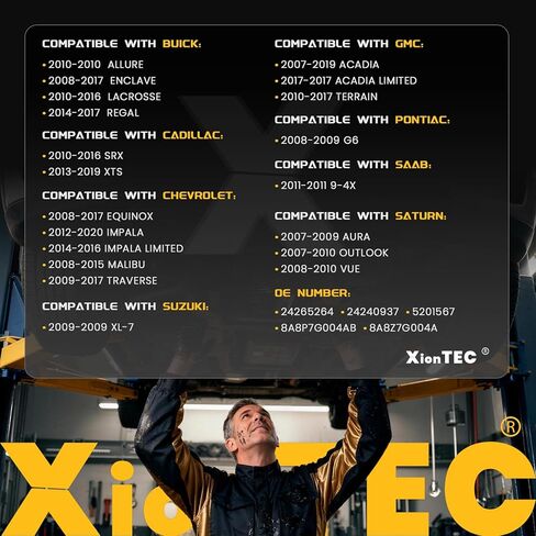 Transmission Valve Body Cover Compatible with Buick Enclave, Cadillac SRX, Chevrolet Equinox, GMC Acadia, Pontiac G6, Saab 9-4X, Saturn Aura & Suzuki XL-7 2007-2020, Replace# 5201567 in Kuwait