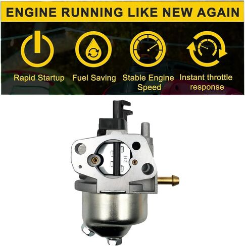 Huayi OEM Carburetor Compatible with 136cc American SportWorks 3171 Black Widow Go Kart Replacement Carb in Saudi Arabia