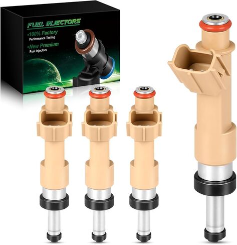 23250-0T020 Fuel Injectors Fit for:-Toyota Corolla 2009 2010 2011 2012 2013 2014 2015 2016 2017, Matrix 2009 2010 2011 2012 2013 for:-SCION Xd 2008 2009 1.8L L4, OE# FJ1068 (Set of 4) in Saudi Arabia