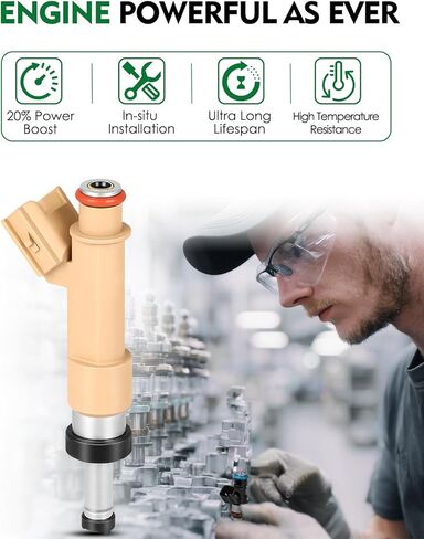 23250-0T020 Fuel Injectors Fit for:-Toyota Corolla 2009 2010 2011 2012 2013 2014 2015 2016 2017, Matrix 2009 2010 2011 2012 2013 for:-SCION Xd 2008 2009 1.8L L4, OE# FJ1068 (Set of 4) in Saudi Arabia