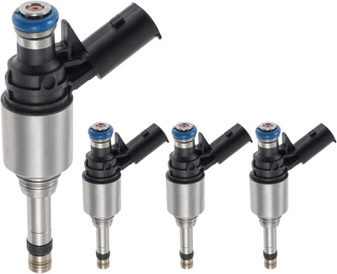 Fuel Injector Set of 4 Compatible with Hyundai Santa Fe Sport Tucson Kia Optima Sorento Sportage Replace 353102GGA0 in Saudi Arabia