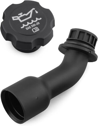 Engine Oil Filler Tube with Oil Filler Cap 917-420 FC208 Fit for GMC Yukon Sierra Envoy, Fit for Chevrolet Tahoe Silverado, Compatible with Cadillac Buick Hummer Etc, Replace 12574386 12573337 in Saudi Arabia
