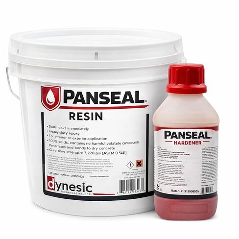 Panseal 1 Gallon Kit HVAC Coating and Sealant Industrial Epoxy Seal, Repair, and Protection Kit, Heavy-Duty Multi-Component Sealant System for Chemical Storage Tanks and Drain Pans in Saudi Arabia
