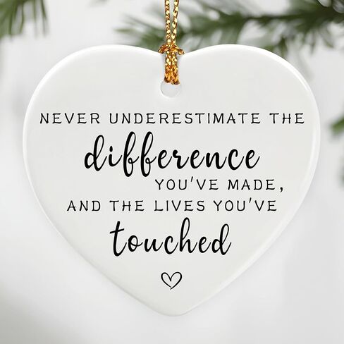 Friend Letterbox Gift, Friend Gifts | Appreciation, Inspirational & Thank You Friendship Gift, Friend’s Present Keepsake | Farewell Gifts, Christmas Ornament for Friends, Coworkers in Saudi Arabia