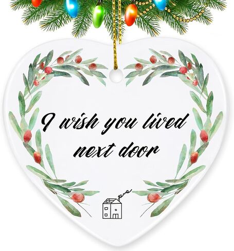 Friend Letterbox Gift, Friend Gifts | Appreciation, Inspirational & Thank You Friendship Gift, Friend’s Present Keepsake | Farewell Gifts, Christmas Ornament for Friends, Coworkers in Saudi Arabia
