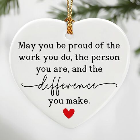 Friend Letterbox Gift, Friend Gifts | Appreciation, Inspirational & Thank You Friendship Gift, Friend’s Present Keepsake | Farewell Gifts, Christmas Ornament for Friends, Coworkers in Saudi Arabia