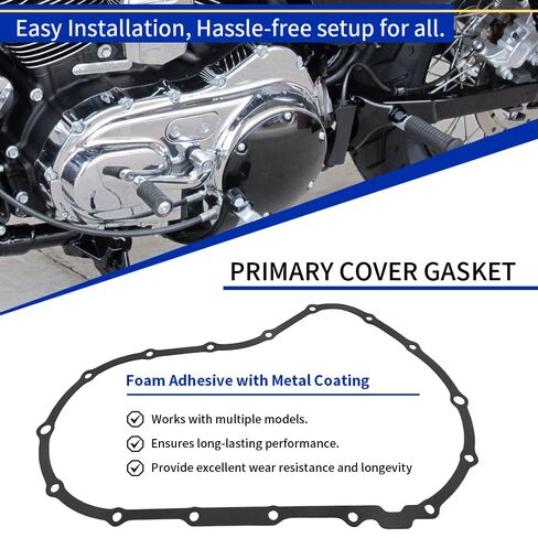 حشية الغطاء الأساسي، مجموعة الختم والحلقة الدائرية للرياضي 883 1200 Iron 883 1200 Roadster XL1200 XL1200X XL883 XL883L XL883R XL883C XL1200T XL1200R XL1200N XL1200C XL1200V XL883N #34955-04 in Saudi Arabia