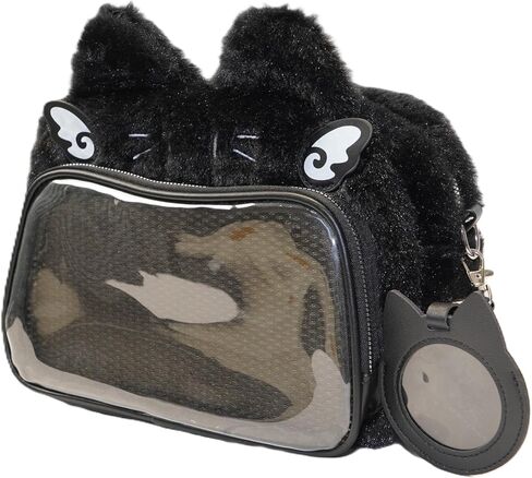 Cute Cat Ita Bag Backpack Pin Display Bags Aesthetic Single Shoulder Crossbody in Saudi Arabia