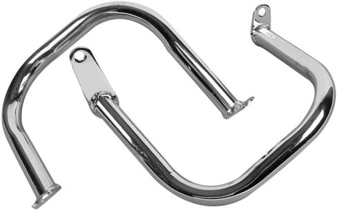 Chrome Engine Guard Freeway Crash Bar for Yamaha for V Star 650 1998-2011 V-Star 400 650 -(Iron) in Saudi Arabia