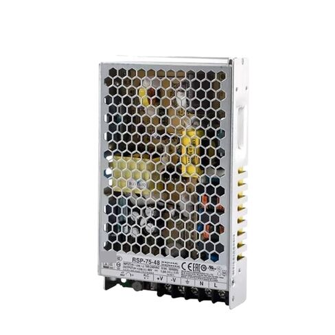 1pcs RSP-75-48 48V 1.6A Single Output with PFC Function Switching Power Supply AC-DC in Saudi Arabia