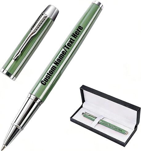 قلم حبر شخصي، نص مخصص، شعار، مناسب للشركات، الحفلات والمناسبات، أقلام معدنية مخصصة منقوشة هدية مثالية للرجال والنساء، محول إعادة تعبئة الحبر، الخط، الكتابة in Kuwait