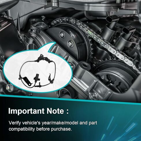 Front Left Right ABS Wheel Speed Sensor Compatible with Honda Accord Acura TSX 2008 2009 2010 2011 2012 2013 2014, Acura TSX 09-14 Driver and Passenger Side, Replace 57450-TA0-A01 57455-TA0-A01 in Saudi Arabia