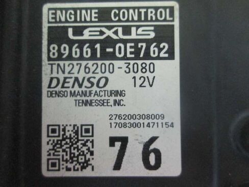 وحدة التحكم ECM للمحرك تناسب 16-17 متوافقة مع Lexus RX350 89661-0E762 896610E762 in Saudi Arabia