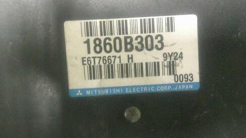 Engine ECM Electronic Control Module Fits 2010 10 Compatible with Mitsubishi Outlander 1860B303 in Saudi Arabia