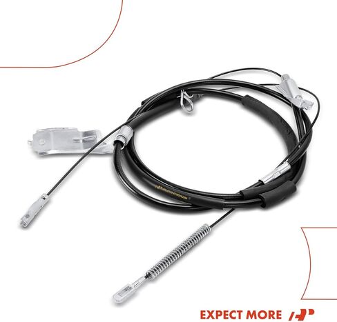 A-Premium Rear Passenger Side Parking Brake Cable Assembly Compatible with Ford Models: F-150 F150 2006 2007 2008 - Replace# 6L3Z2A635FA in Saudi Arabia