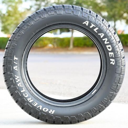Roverclaw A/T All-Terrain Off-Road Light Truck Radial Tire-33X12.50R20LT 33X12.50X20 33X12.50-20 119S Load Range F LRF 12-Ply RWL Raised White Letters in Saudi Arabia