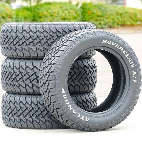 Roverclaw A/T All-Terrain Off-Road Light Truck Radial Tire-33X12.50R20LT 33X12.50X20 33X12.50-20 119S Load Range F LRF 12-Ply RWL Raised White Letters in Saudi Arabia