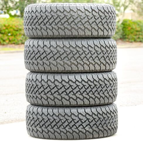 Roverclaw A/T All-Terrain Off-Road Light Truck Radial Tire-33X12.50R20LT 33X12.50X20 33X12.50-20 119S Load Range F LRF 12-Ply RWL Raised White Letters in Saudi Arabia