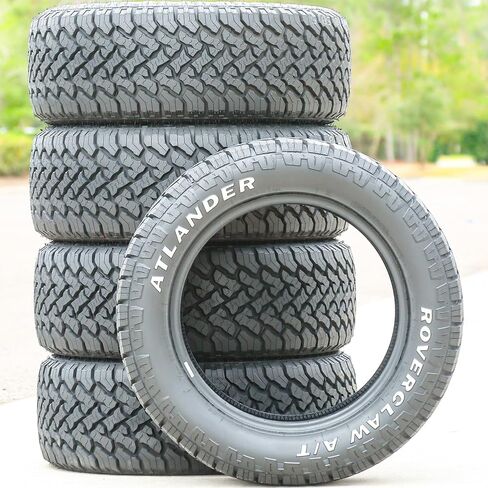 Roverclaw A/T All-Terrain Off-Road Light Truck Radial Tire-33X12.50R20LT 33X12.50X20 33X12.50-20 119S Load Range F LRF 12-Ply RWL Raised White Letters in Saudi Arabia