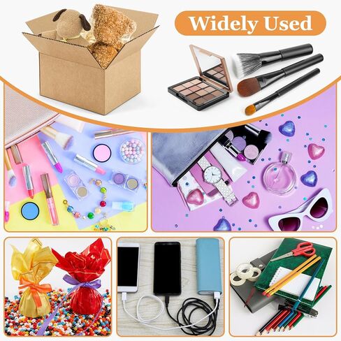 25 Pack 7x5x4 Inches Shipping Boxes, Kraft Corrugated Mailer Boxes, Heavy Duty Cardboard Box, Small Shipping Box for Shipping Packaging Mailing Storage Small Business in Kuwait