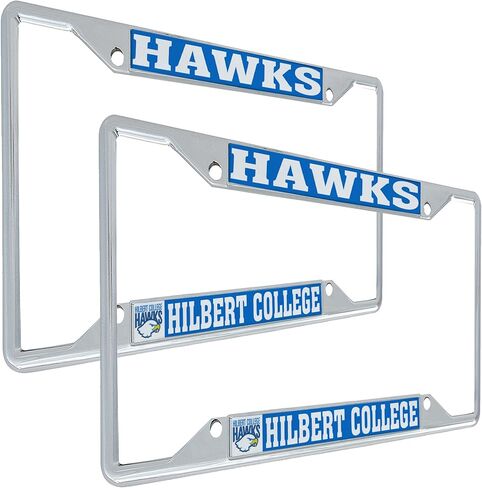 إكسسوارات السيارات من Desert Cactus Hilbert College إطار لوحة ترخيص معدني للجزء الأمامي أو الخلفي من السيارة (تعويذة 2 حزمة) in Saudi Arabia
