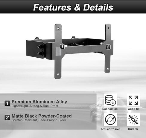 License Plate Holder No Drilling Fit BMW X3 Adjustable Front License Plate Frame Compatible with X1 X4 240i 340i (Bolt Pattern: 7 X 4.75") in Saudi Arabia