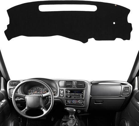 KEYOOG Dashboard Cover Dash Mat Fit for 2005-2002 Do-dge Ram 1500 2500 3500 (for Left Hand Drive),Car Dash Board Mat Anti-Glare Carpet,Non-Slip Pad Sunshield Protector (Grey) in Kuwait