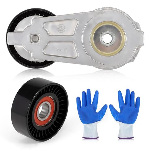 38323 Belt Tensioner Idler Pulley Assembly for Chrysler 300 Town&Country for Dodge Challenger Charger Durango Grand Caravan for Jeep Commander Grand Cherokee for Ram 1500 2500 3500 2006-2016 in Saudi Arabia