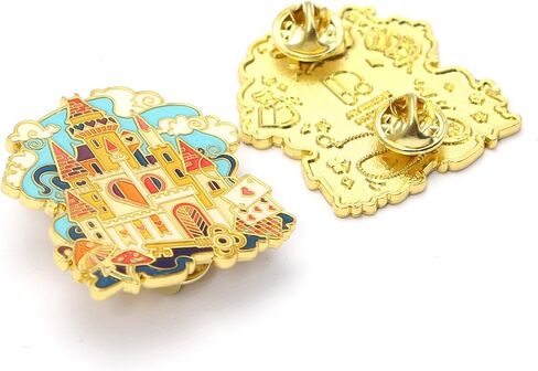 Enamel Pin - Alice's in Wonderland Castle. Collector’s Edition, Durable & Stylish Souvenir Pin for Backpacks, Jackets, Hats, and Accessories in Saudi Arabia