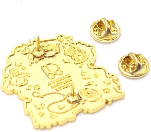 Enamel Pin - Alice's in Wonderland Castle. Collector’s Edition, Durable & Stylish Souvenir Pin for Backpacks, Jackets, Hats, and Accessories in Saudi Arabia